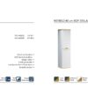 HEYBELİ Banyo Dolabı teknik çizim ve ölçüler - Vita Mobilya