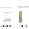 YAREN teknik çizim YAREN Banyo Dolabı teknik çizim ve ölçüler - Vita Mobilya