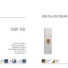 ZARA teknik çizim ZARA Banyo Dolabı teknik çizim ve ölçüler - Vita Mobilya