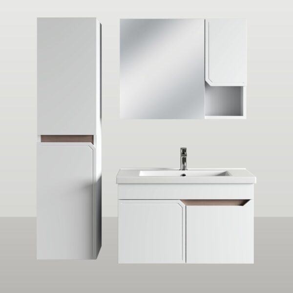ADAL-BEYAZ ADAL Banyo Dolabı