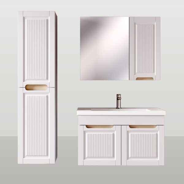 ALBATROS-YENI-BEYAZ ALBATROS Banyo Dolabı (Yeni Seri)