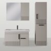 BELUR-ral7044 BELUR Banyo Dolabı