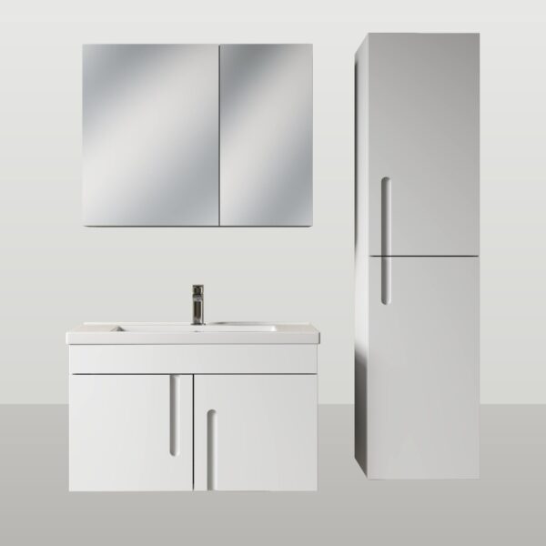 FLORA-BEYAZ FLORA Banyo Dolabı