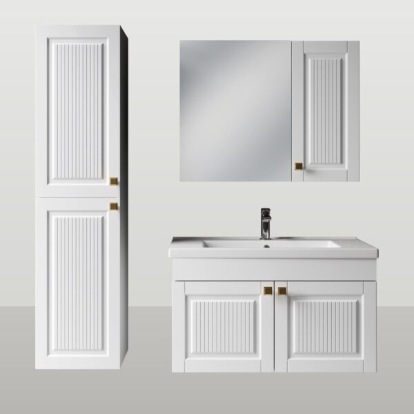 FRAME-BEYAZ FRAME Banyo Dolabı