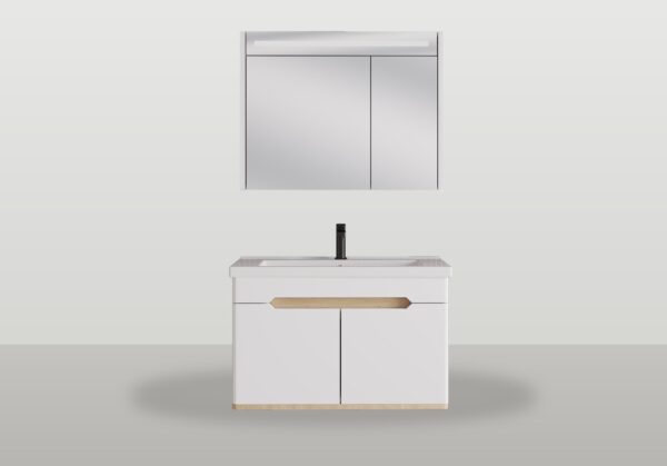 ODEN-76cm-beyaz ODEN Banyo Dolabı